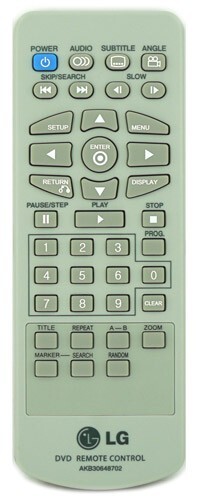 Dp371b dp171 remote control - lg,