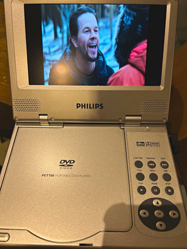 Philips pet700 portable - portable, dvd